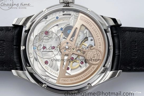 MIROTIME 0407 Bold Portugieser Perpetual Calendar SS 5033 APSF 1:1 Best Edition Blue Dial on Black Leather Strap A52610 Clone 7041